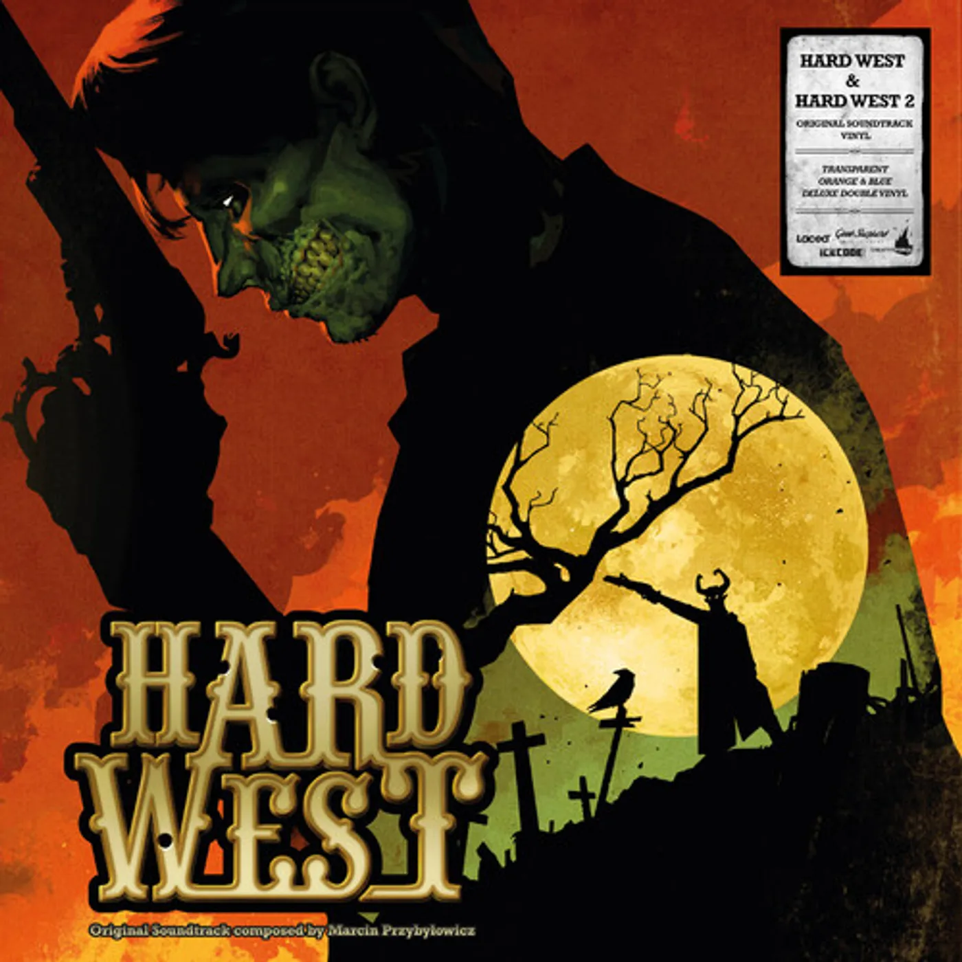 Marcin Przybylowicz / Jason Graves HARD WEST & HARD WEST 2 - Original Soundtrack Vinyl Record