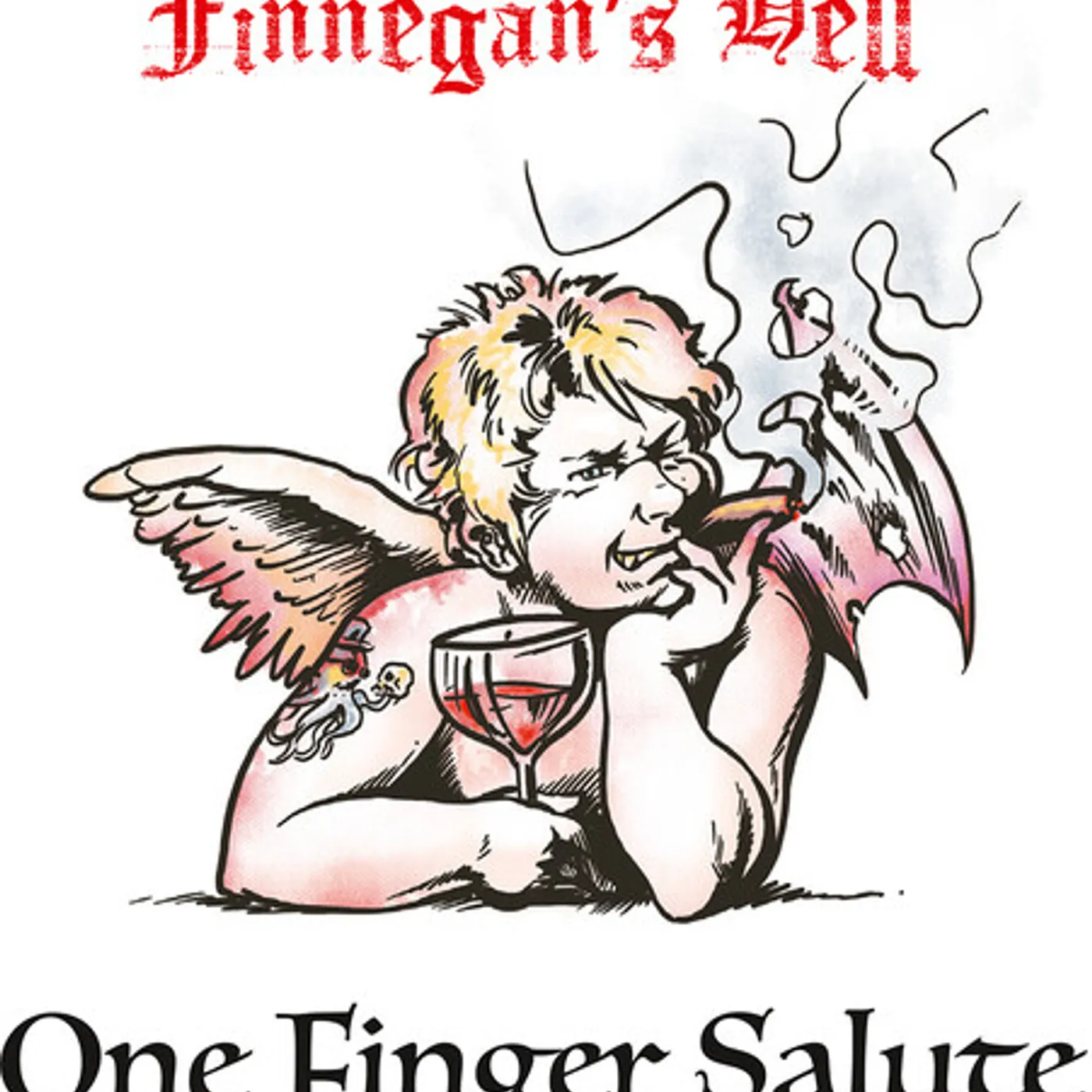 Finnegans Hell ONE FINGER SALUTE CD