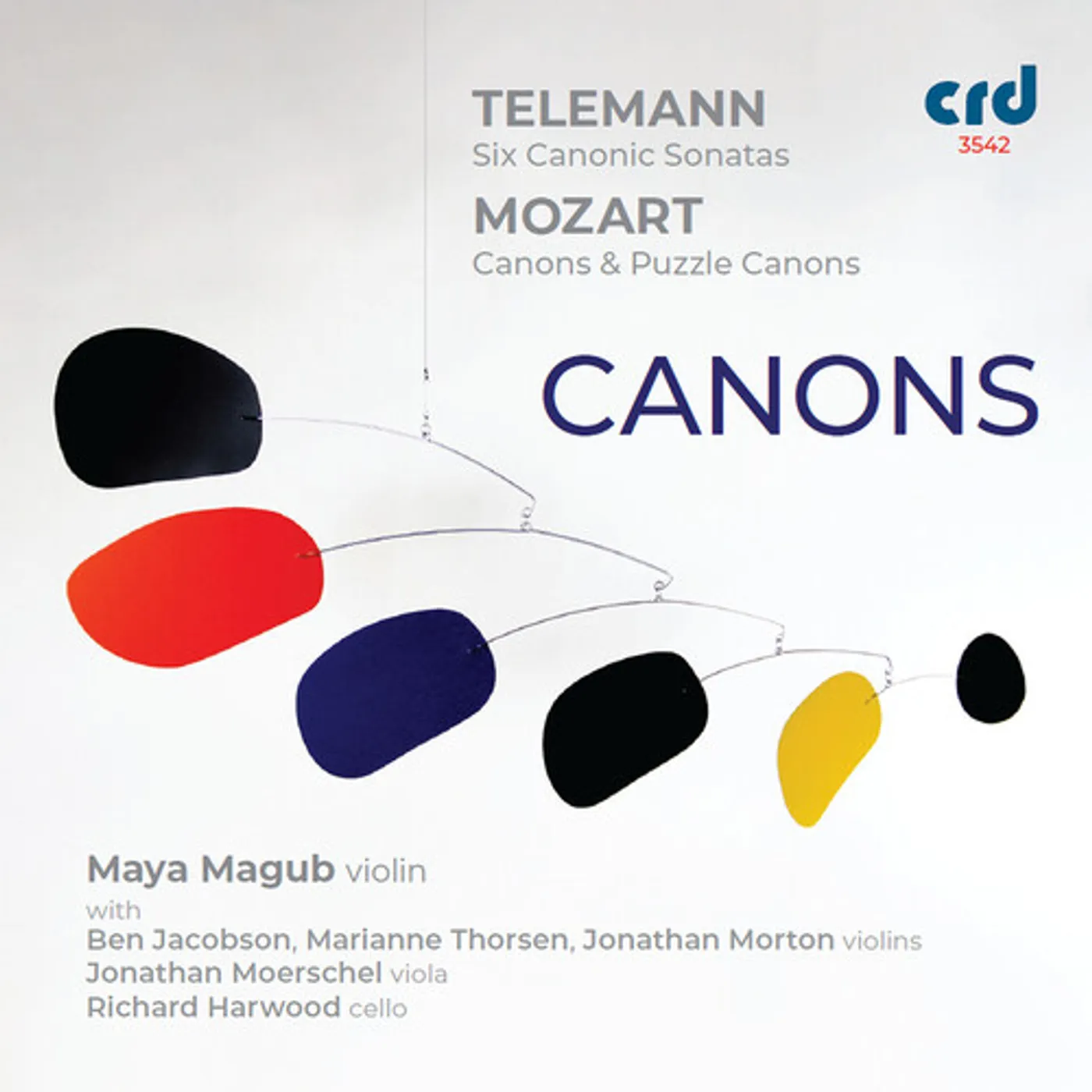 Mozart / Magub / Harwood CANONS CD