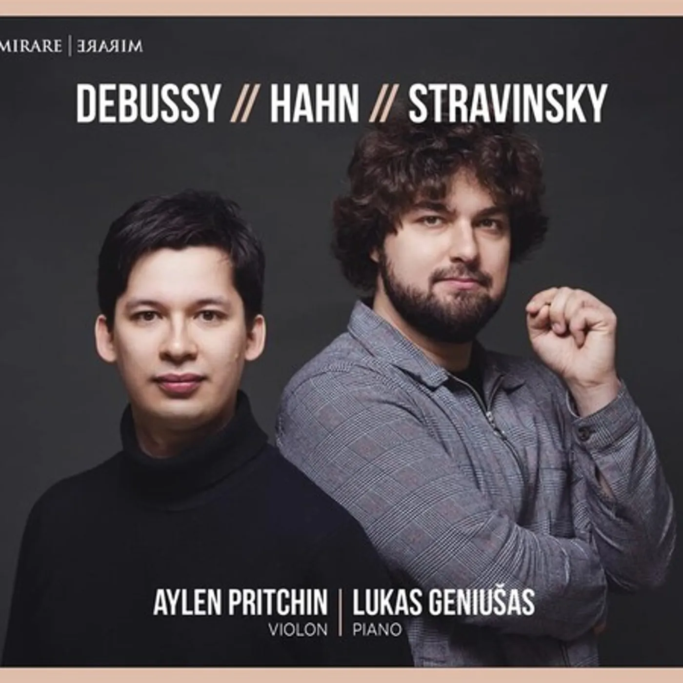 Lukas Geniusas / Aylen Pritchin DEBUSSY - HAHN - STRAVINSKY CD