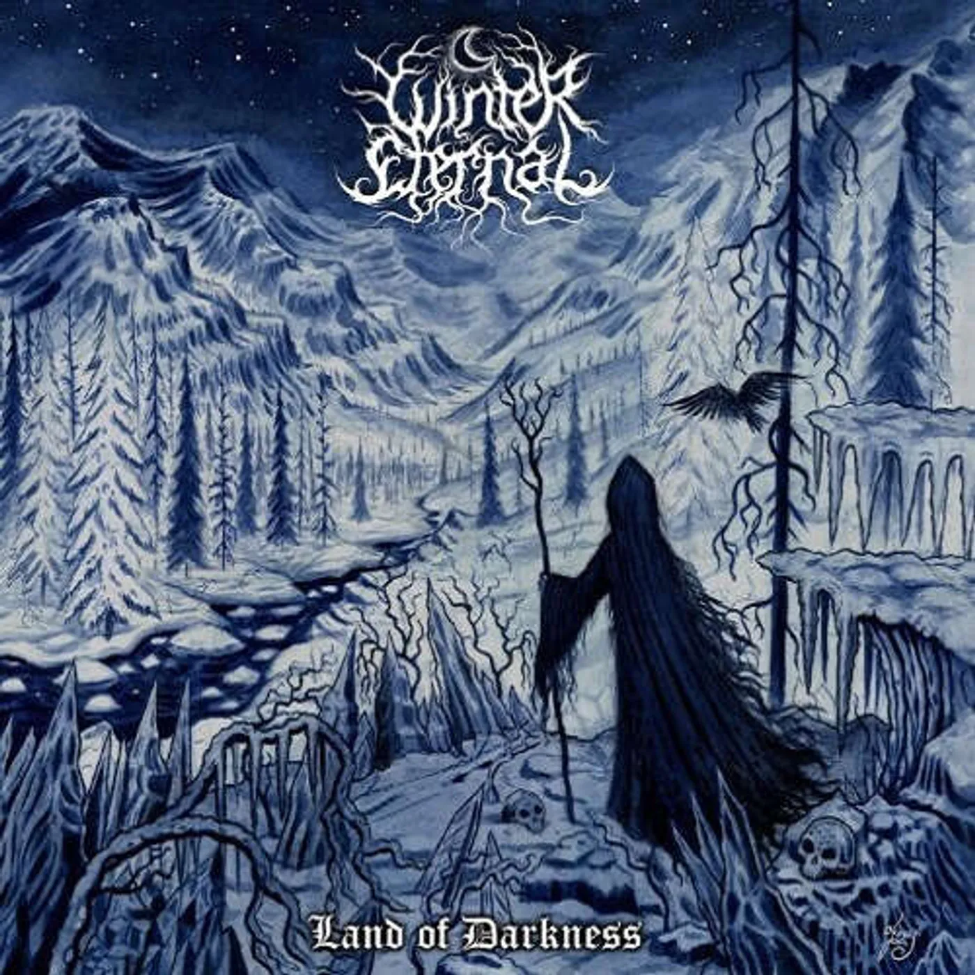 Winter Eternal Land Of Darkness vinyl record