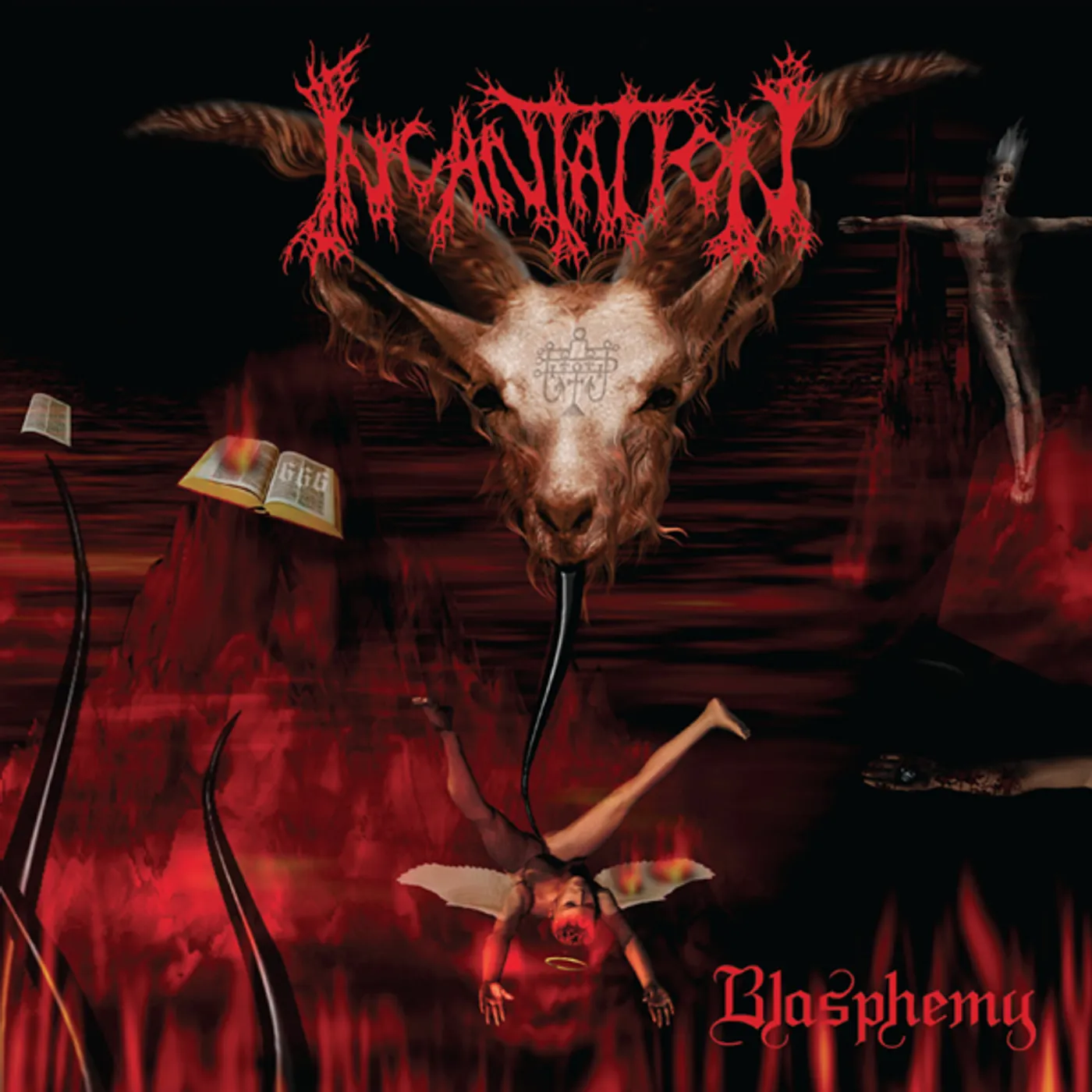 Incantation Blasphemy vinyl record
