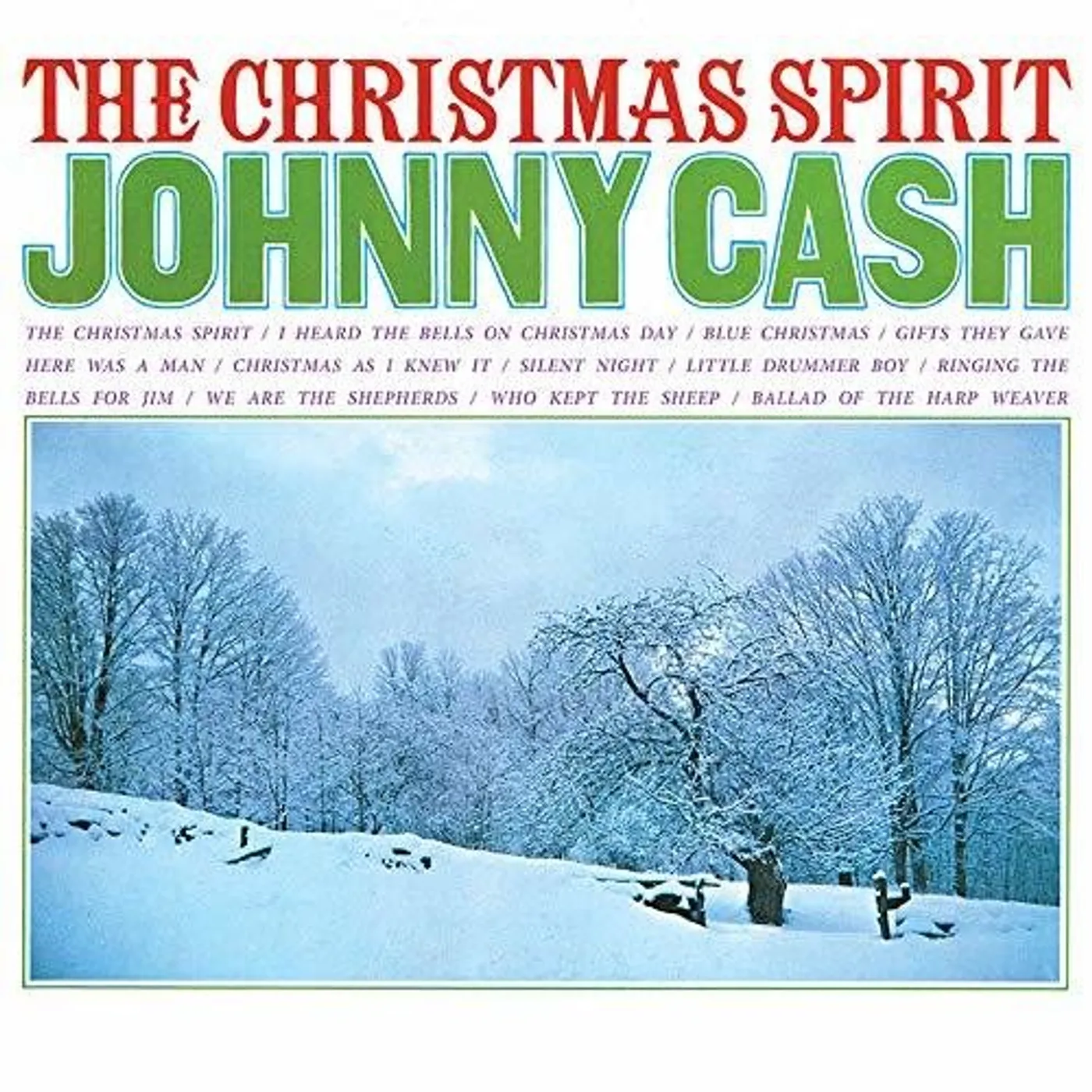 Johnny Cash Christmas Vinyl Record