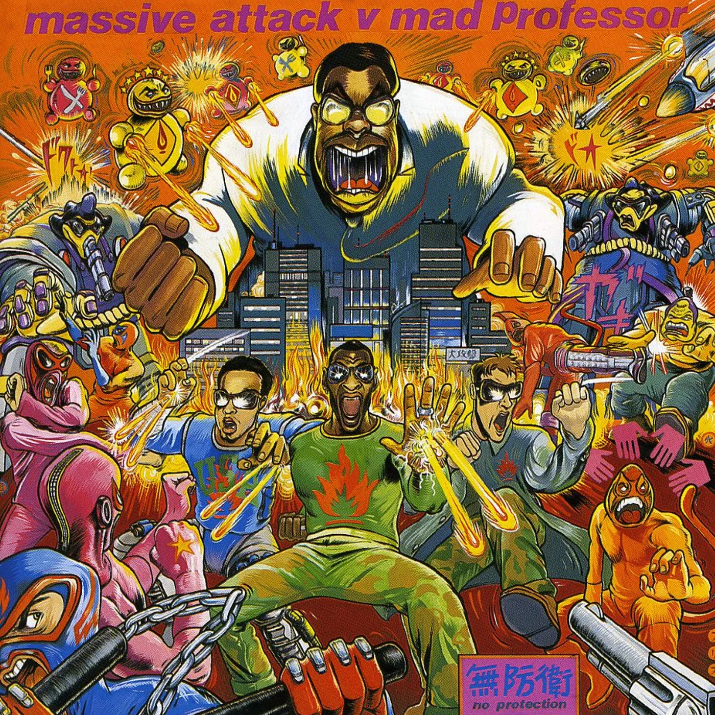 Massive Attack Vs. Mad Professor NO PROTECTION CD