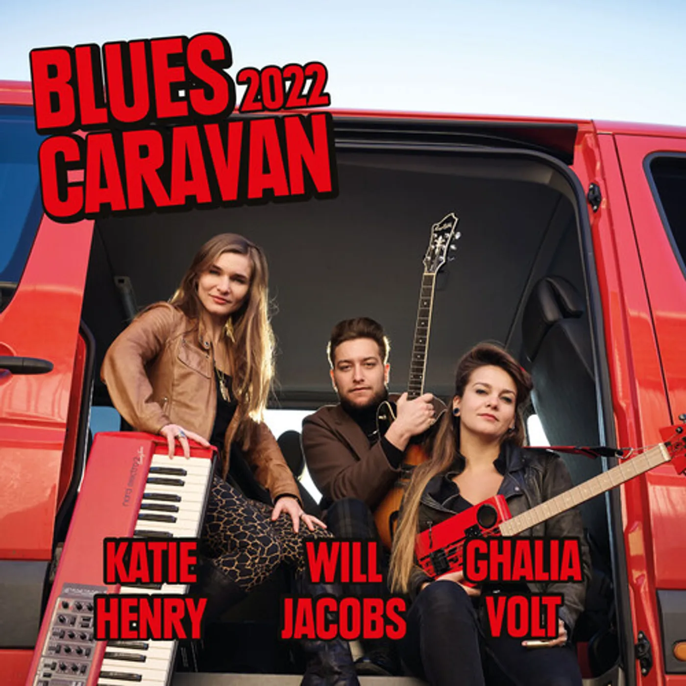Katie Henry BLUES CARAVAN 2022 CD