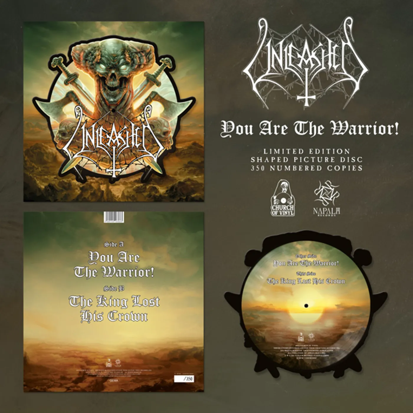 Unleashed You Are The Warrior vinyl record