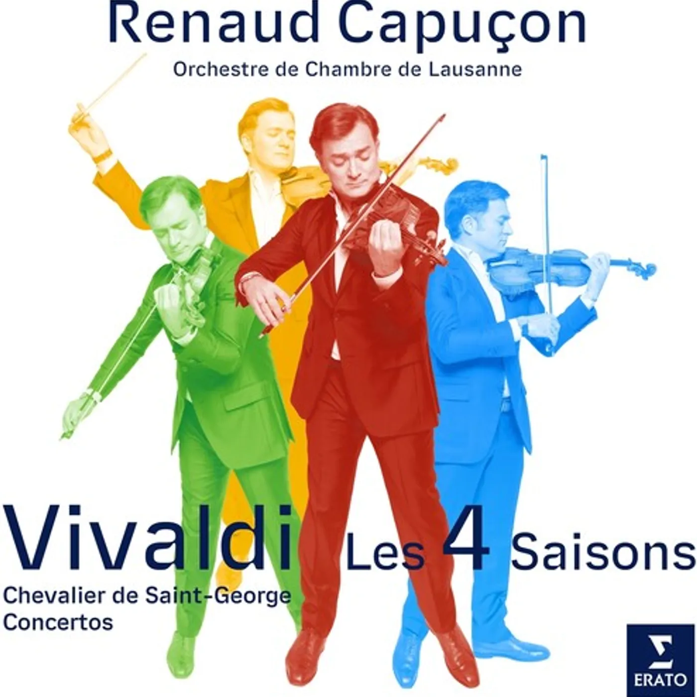 Renaud Capuçon VIVALDI: FOUR SEASONS CHEVALIER DE SAINT-GEORGES CD