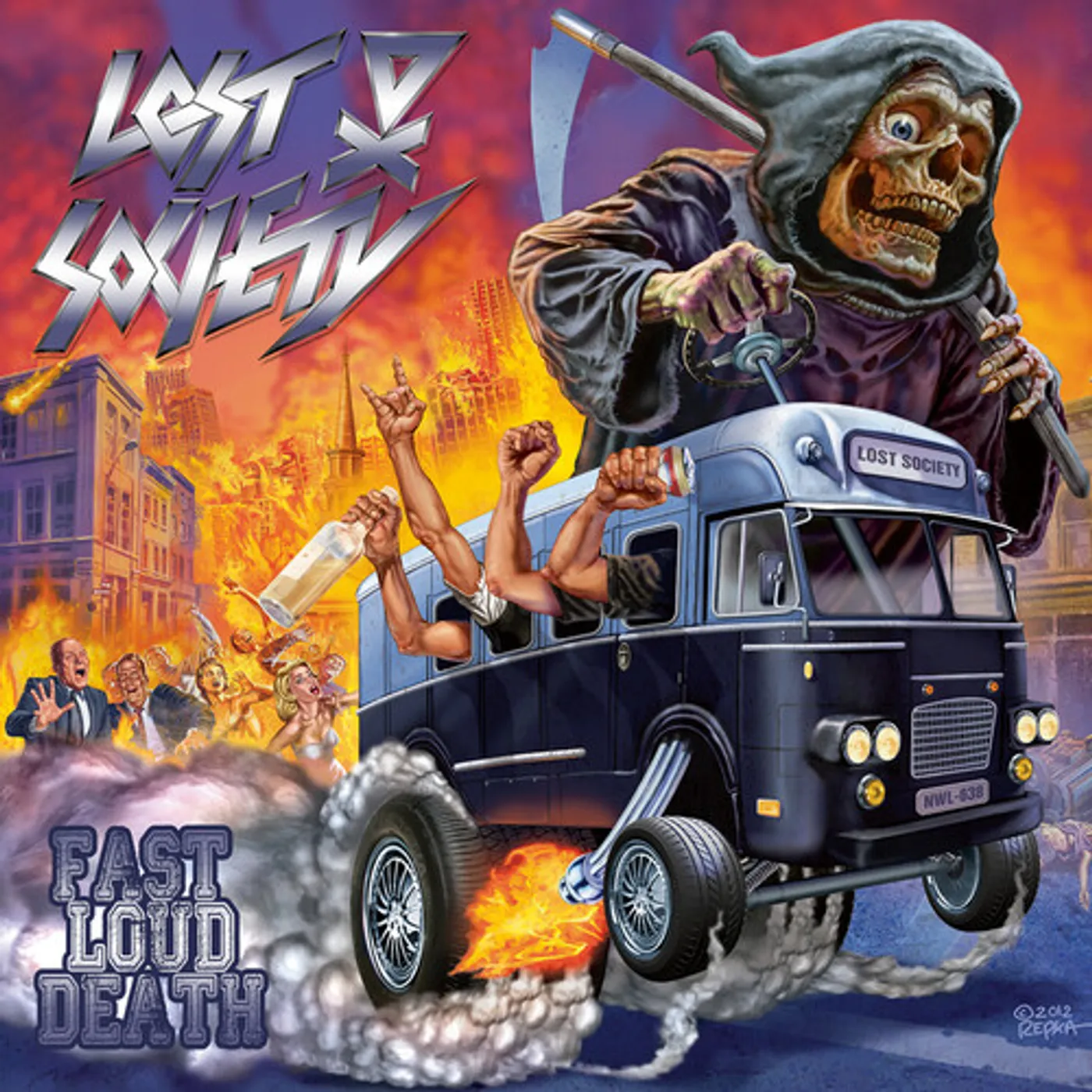 Lost Society FAST LOUD DEATH CD