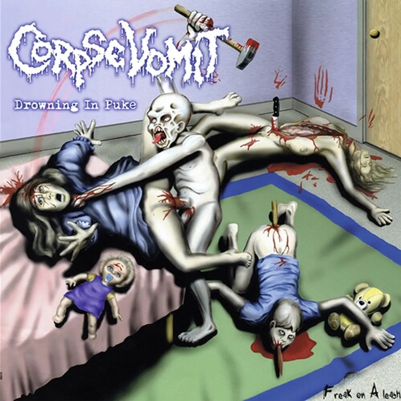 Corpse Vomit DROWNING IN PUKE CD