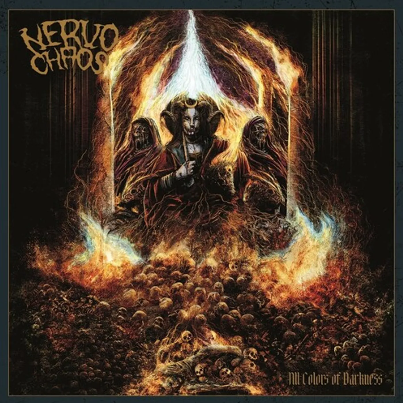 NervoChaos ALL COLORS OF DARKNESS CD