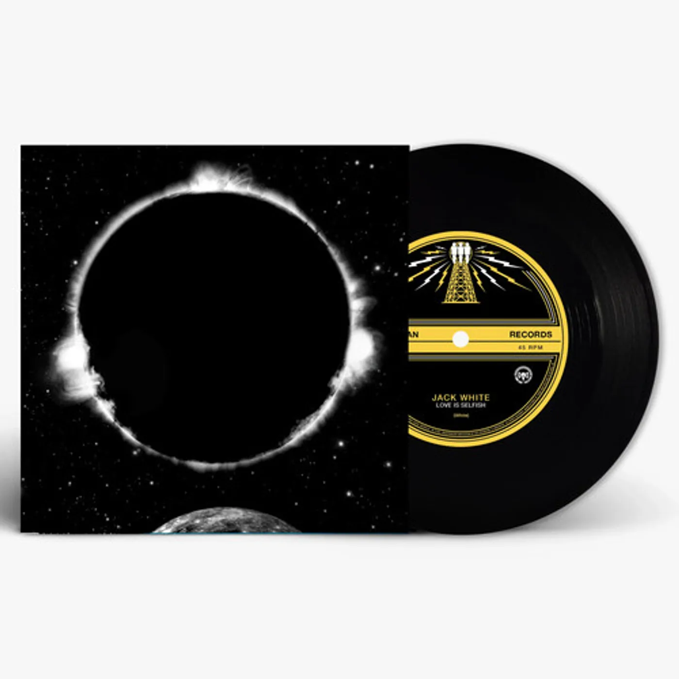 Jack White Love is Selfish (non-album acoustic version) / Fear of the Dawn Vinyl Record