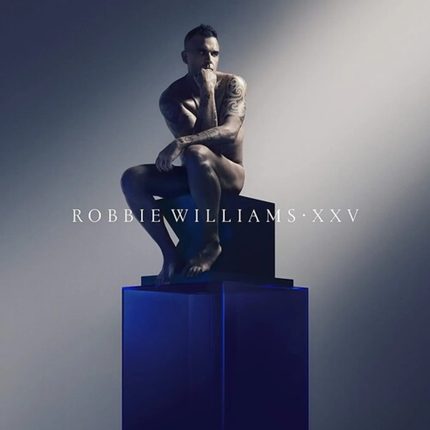 Robbie Williams XXV (Transparent Blue / 2LP) Vinyl Record