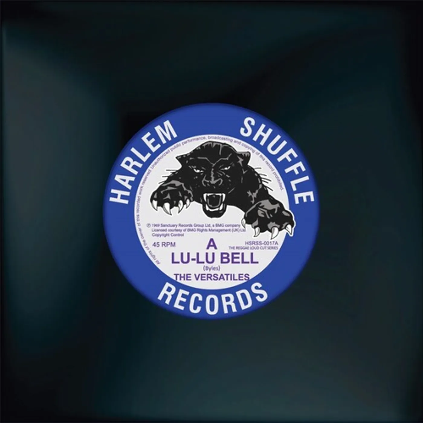The Versatiles LU-LU BELL / LONG LONG TIME Vinyl Record