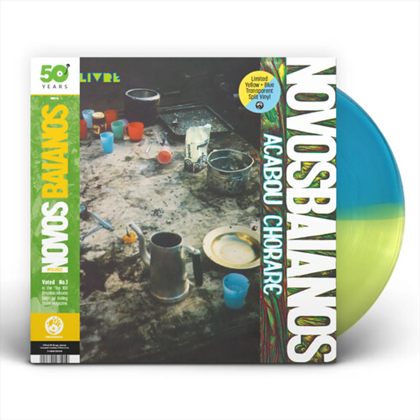 Os Novos Baianos ACABOU CHORARE (50TH ANNIVERSARY EDITION) Vinyl Record