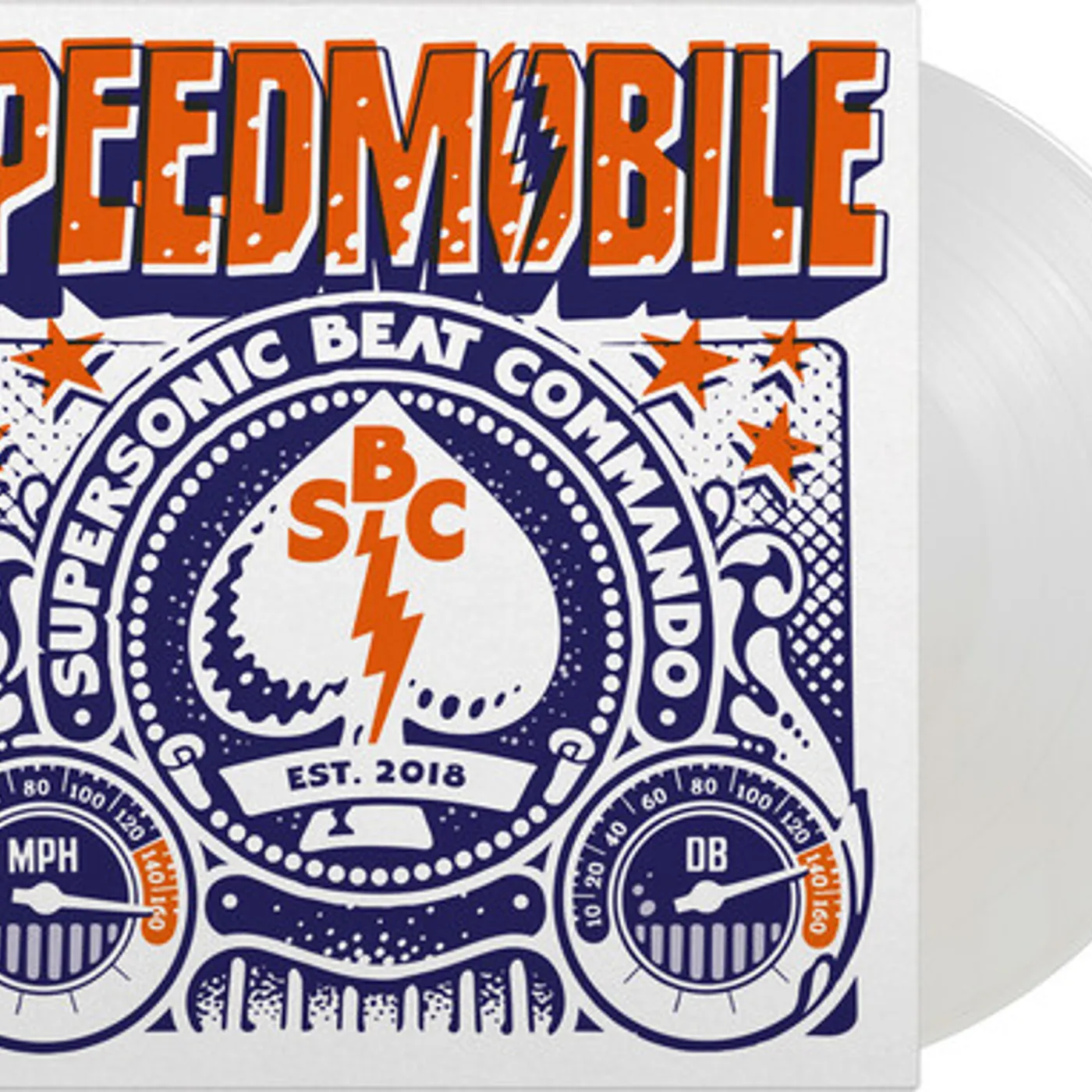 Speedmobile SUPERSONIC BEAT COMMANDO Vinyl Record