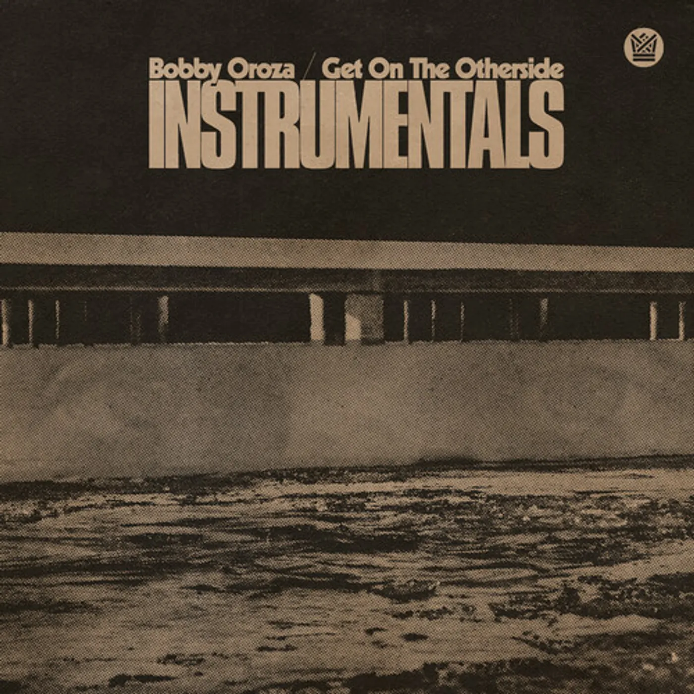 Bobby Oroza GET ON THE OTHERSIDE (INSTRUMENTALS) - GREEN Vinyl Record