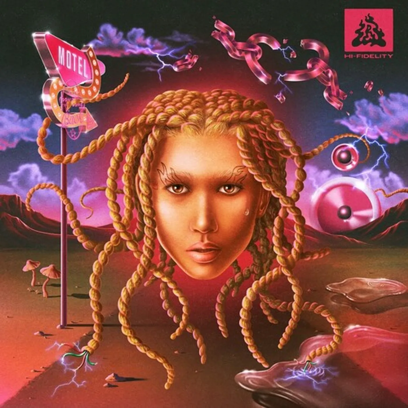 Lava La Rue Hi-fidelity Ep - Purple Vinyl Record