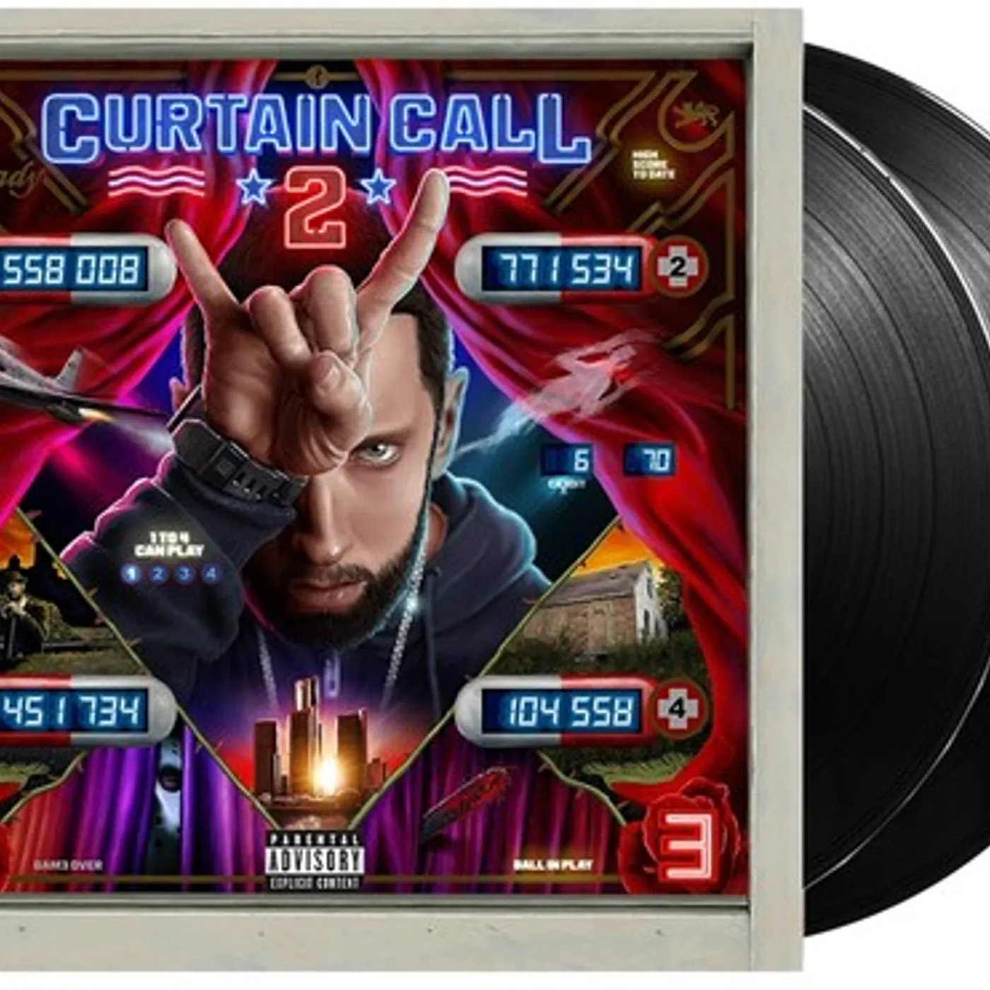 Eminem CURTAIN CALL 2 (2 LP) Vinyl Record