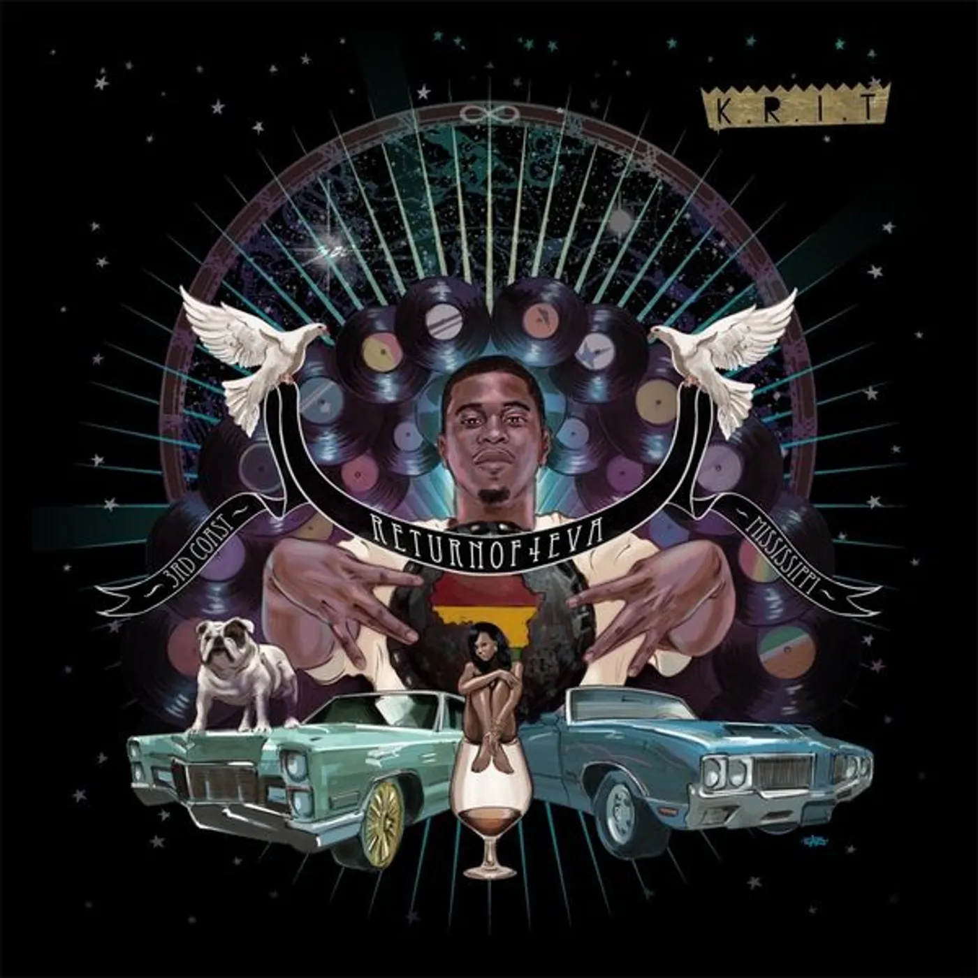 Big K.R.I.T. Return Of 4Eva vinyl record