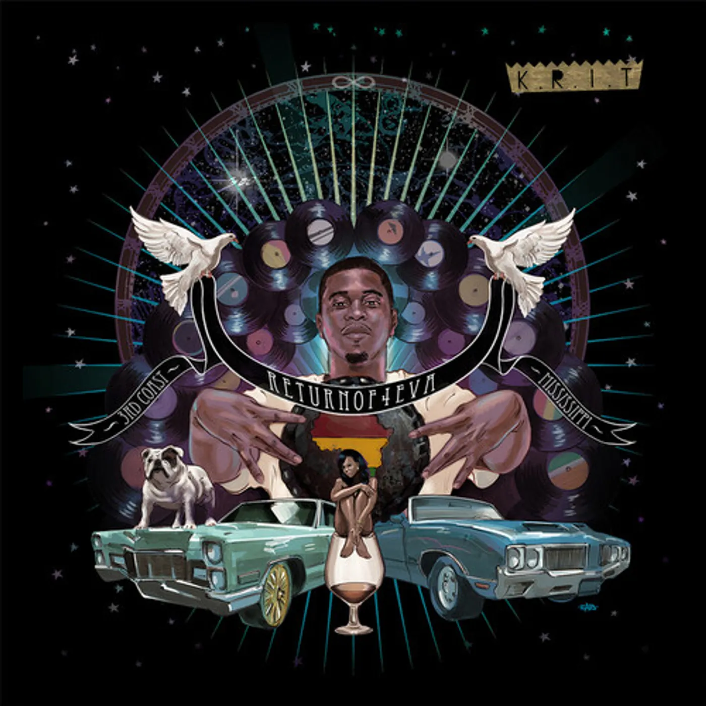 Big K.R.I.T. Return Of 4Eva vinyl record