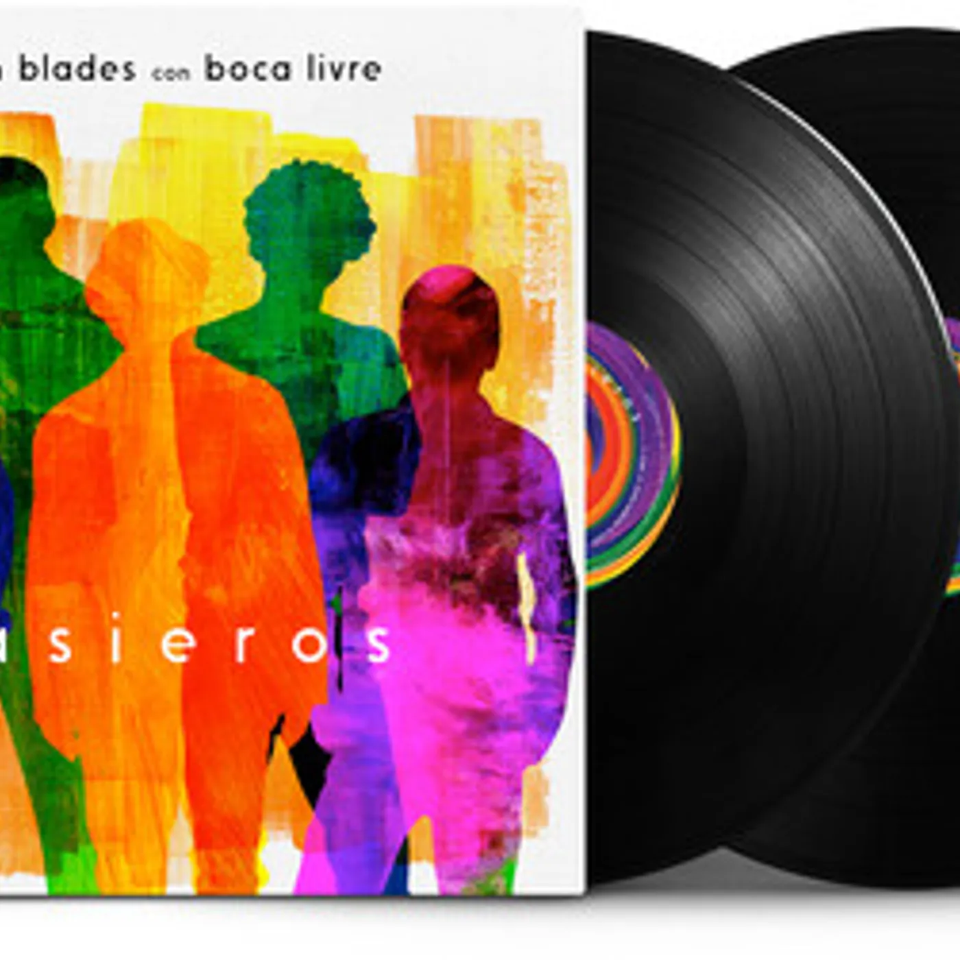 Ruben Blades Con Boca Livre Pasieros Vinyl Record
