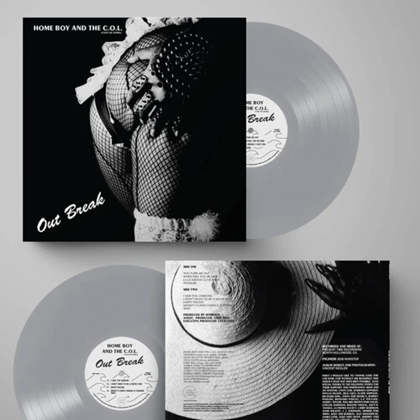 Home Boy & C.O.L. Out Break (180g/Silver) Vinyl Record