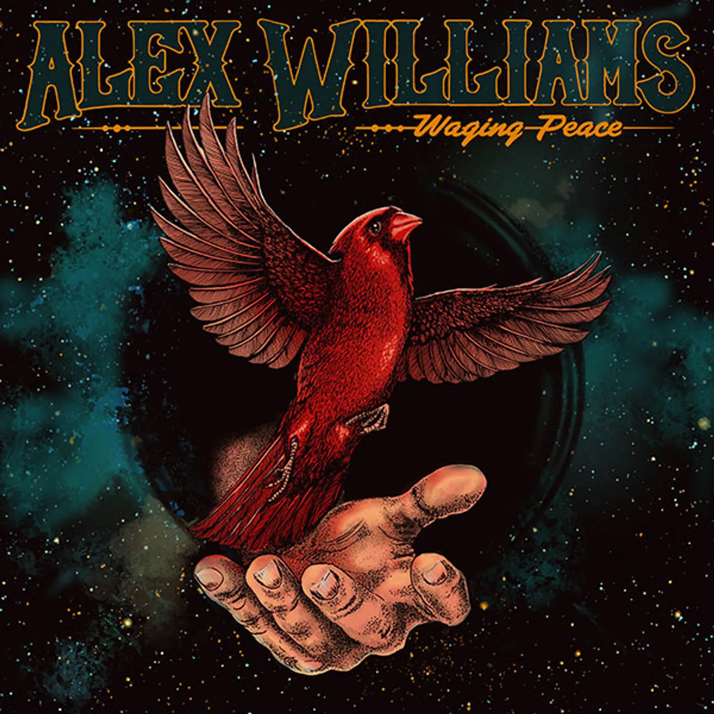 Alex Williams Waging Peace vinyl record