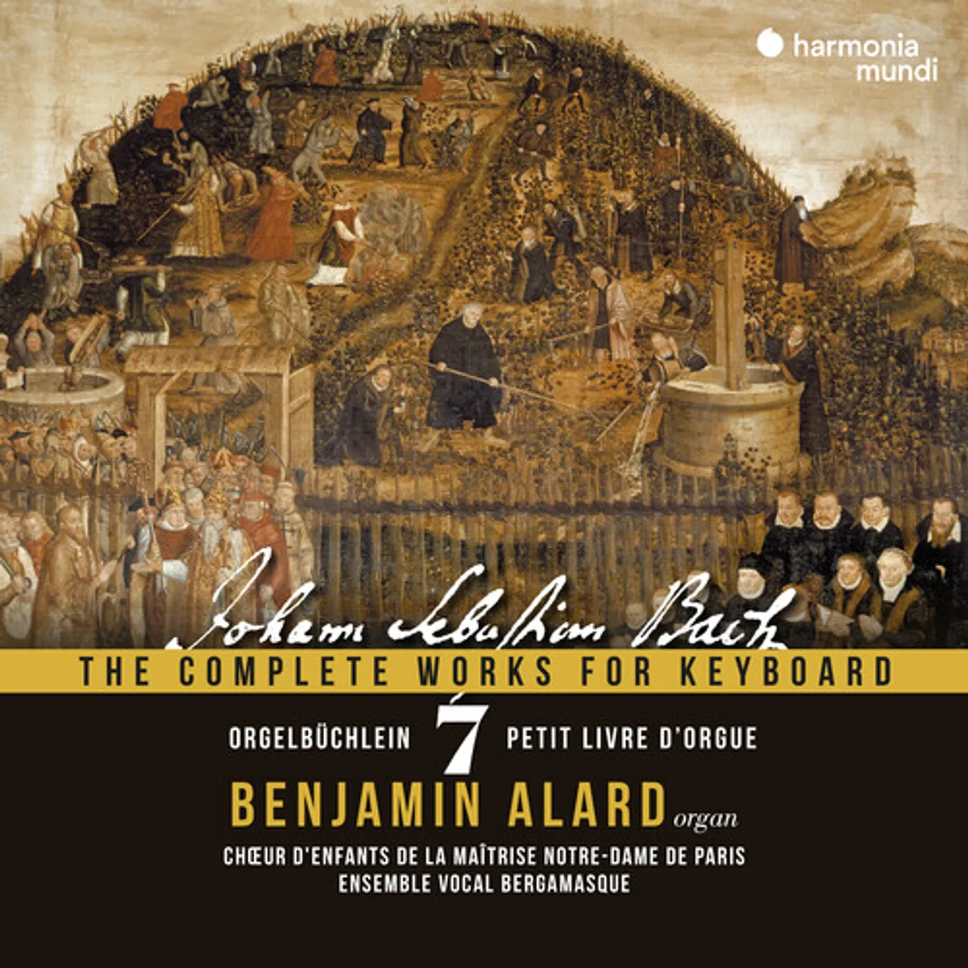 Benjamin Alard ORGELBUCHLEIN BWV 599-644 - BACH: COMPLETE WORKS CD
