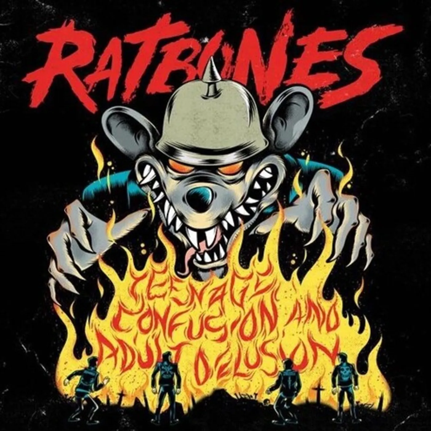 Ratbones Teenage Confusion And Adult Delusion Vinyl Record