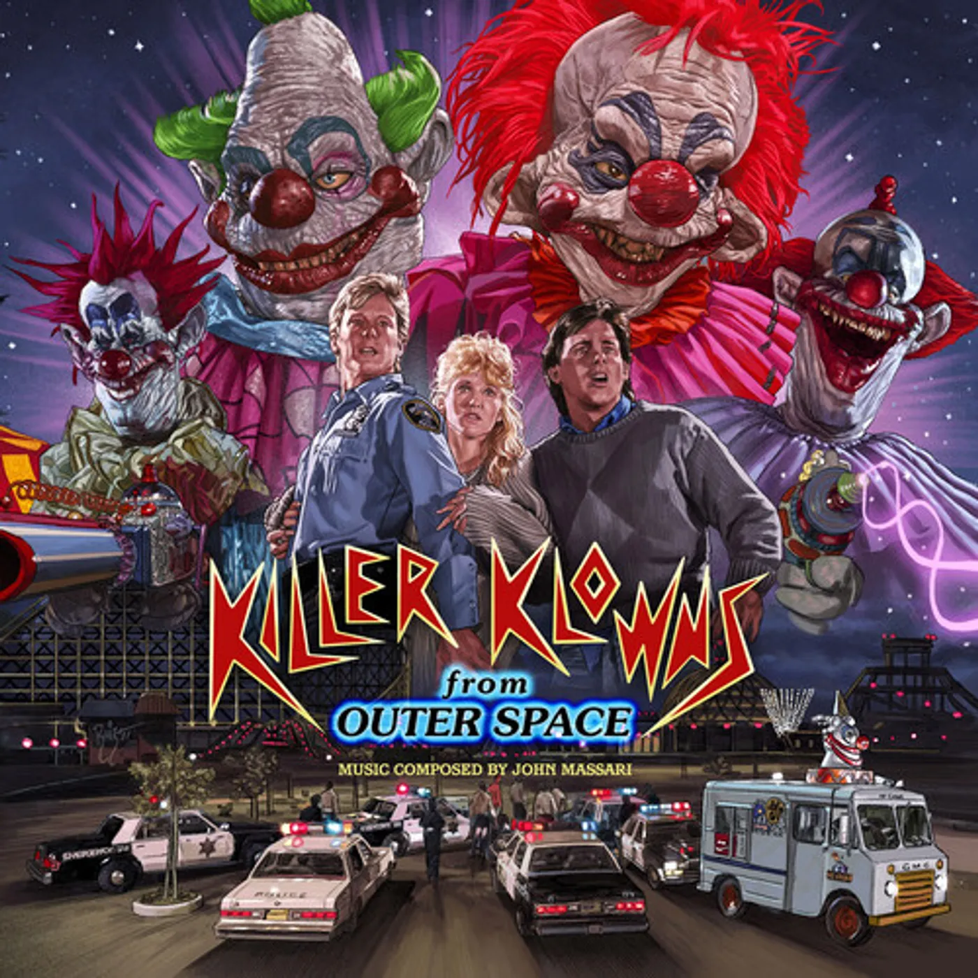 John Massari KILLER KLOWNS FROM OUTER SPACE - Original Soundtrack Vinyl Record