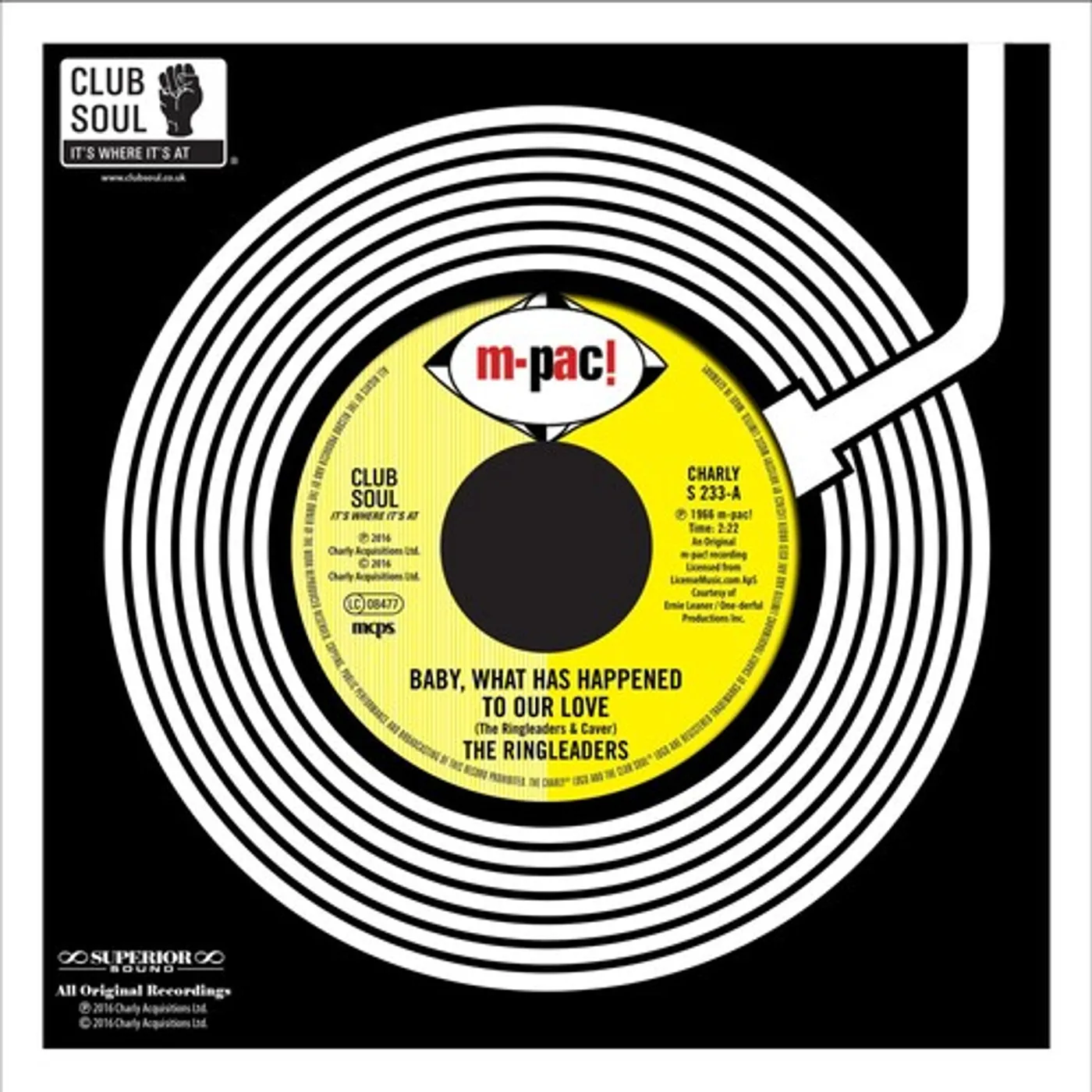 The Ringleaders BABY WHAT HAS HAPPENED TO OUR LOVE Vinyl Record