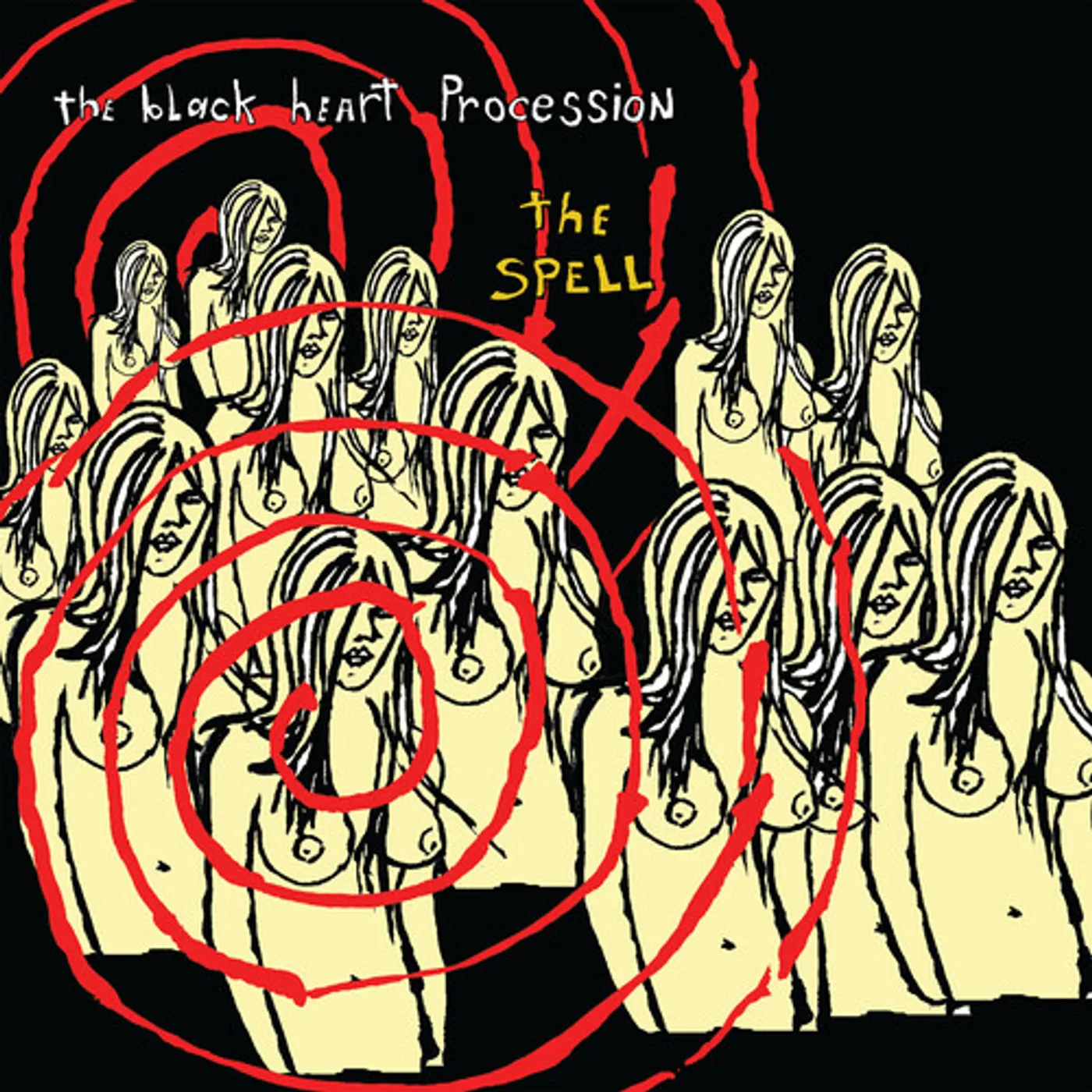 The Black Heart Procession SPELL - RED TRANSLUCENT Vinyl Record