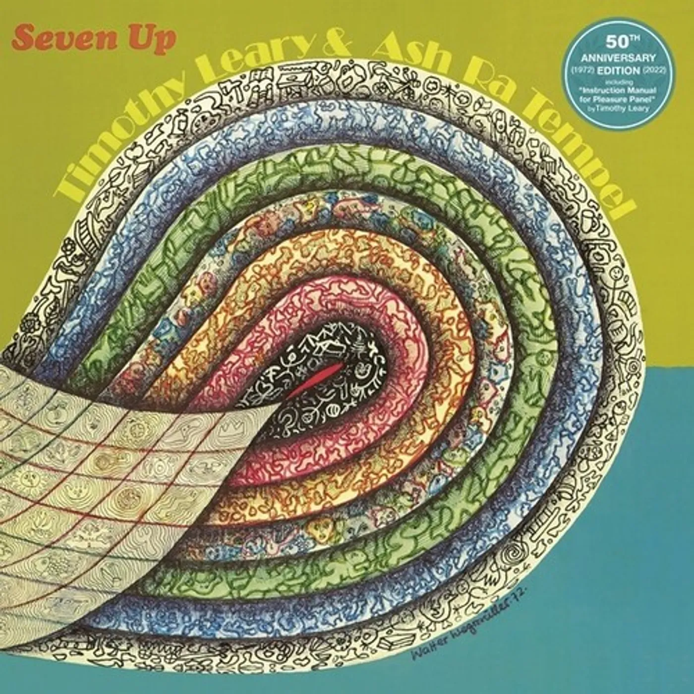 Timothy Leary & Ash Ra Tempel SEVEN UP Vinyl Record