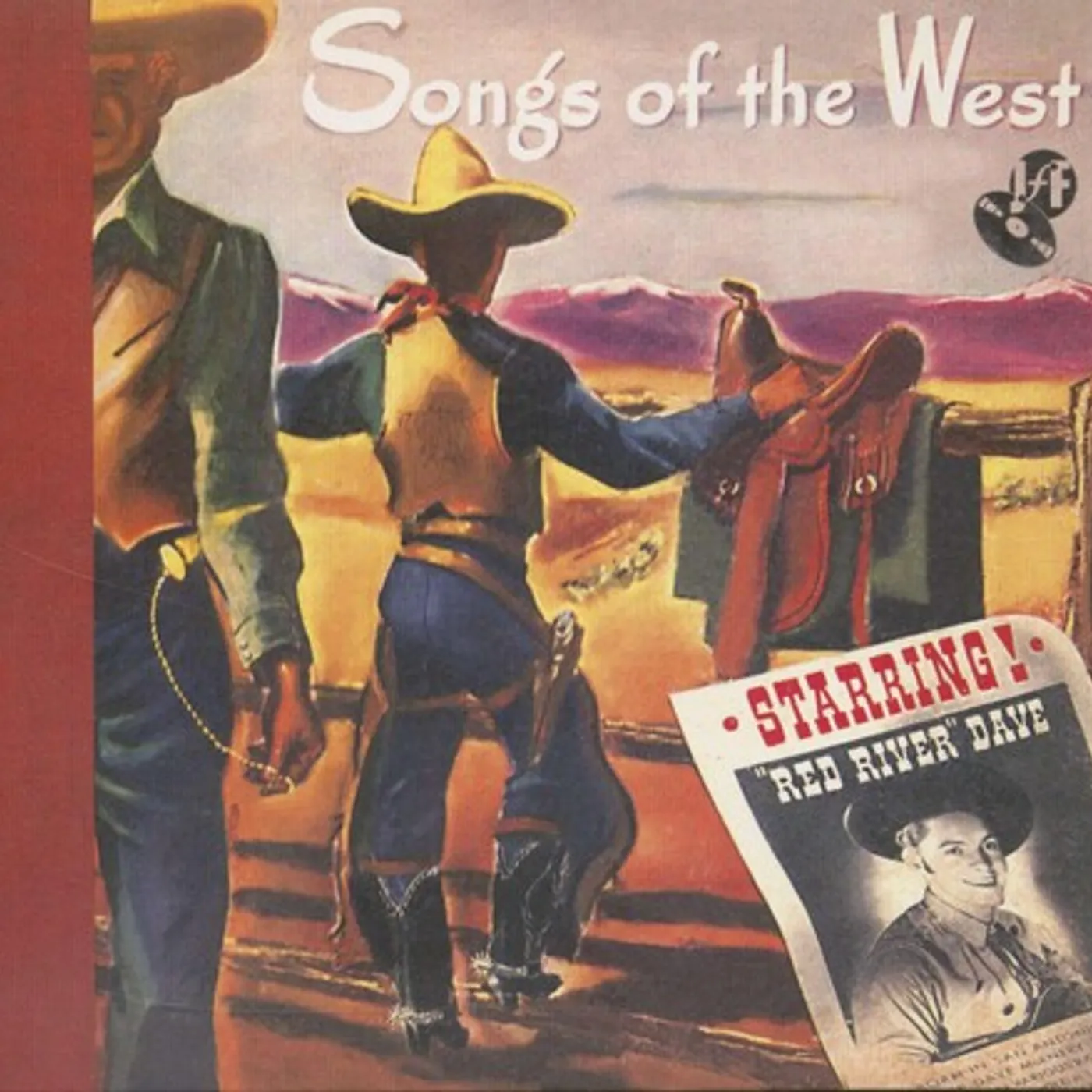 Dave Red River SONGS OF THE WEST CD