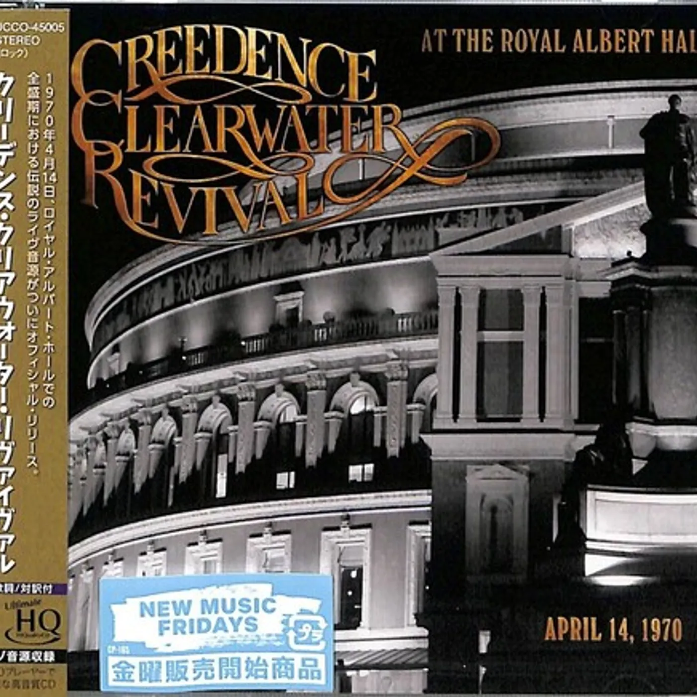 Creedence Clearwater Revival LIVE AT ROYAL ALBERT HALL CD