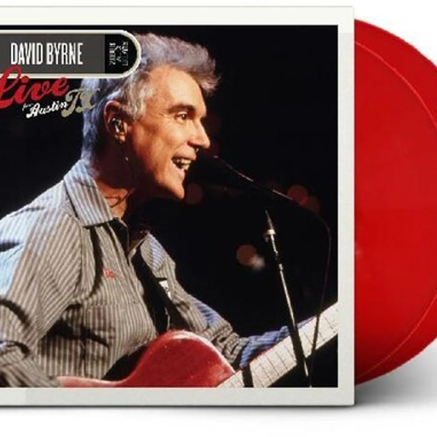 David Byrne Live From Austin Tx Vinyl Record