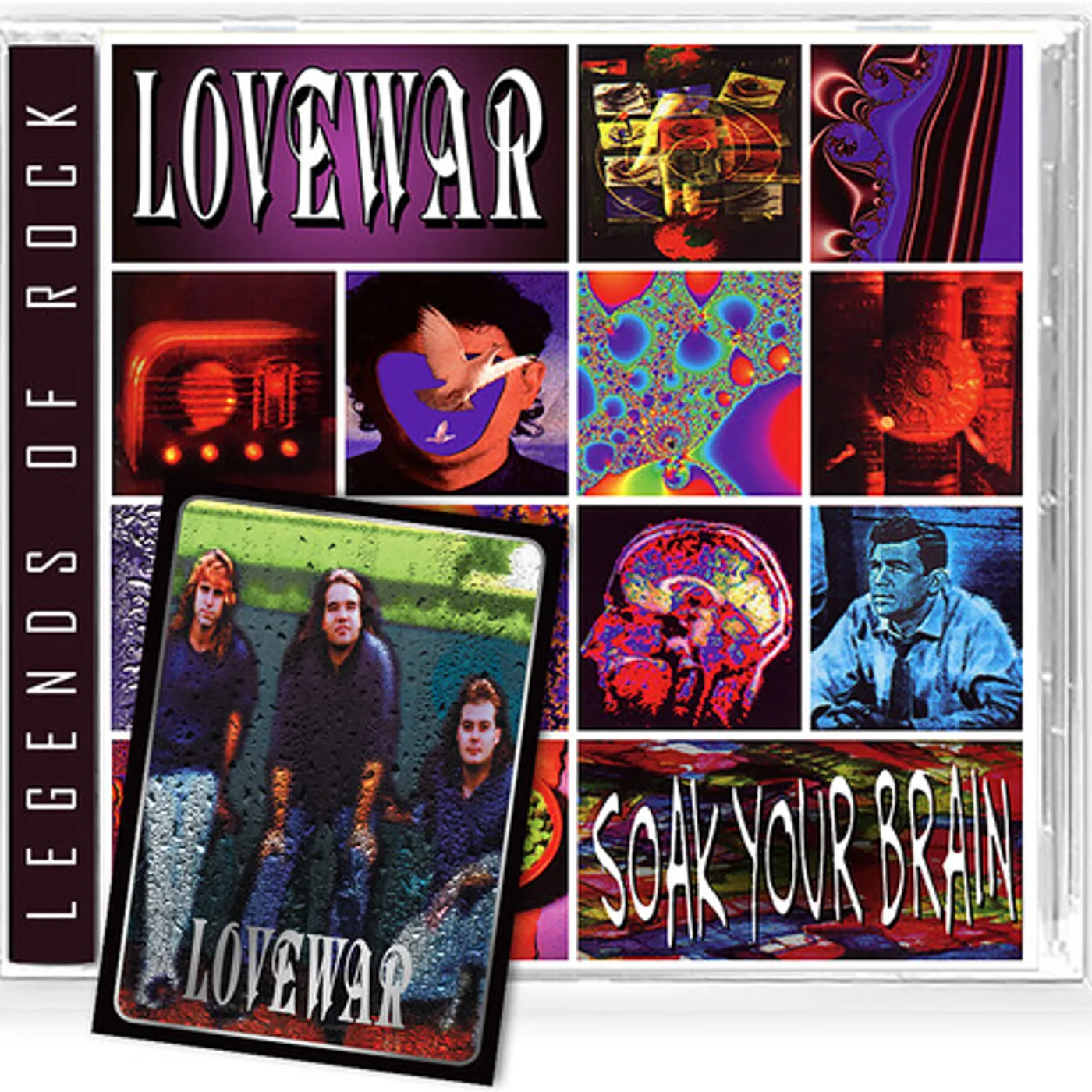 Lovewar SOAK YOUR BRAIN CD