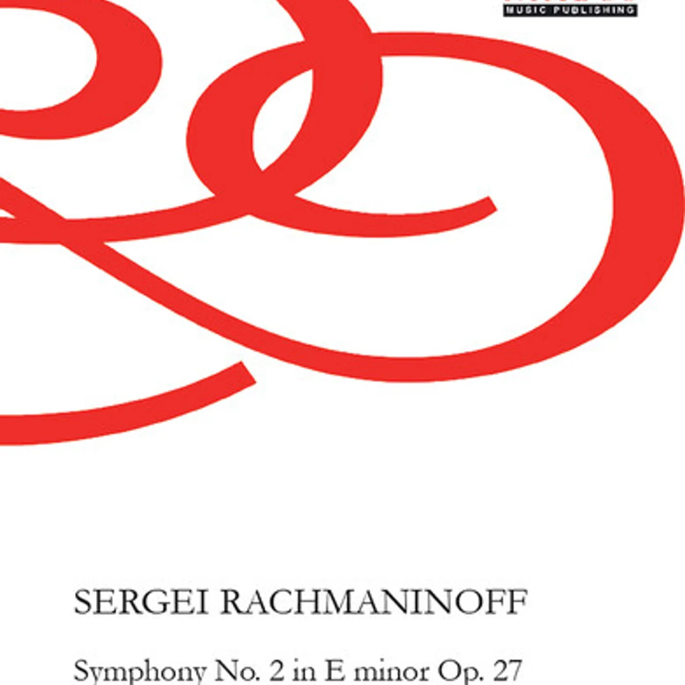 Sergei Rachmaninoff SYMPHONY NO. 2 IN E MINOR OP. 27 - ARRANGEMENT CD