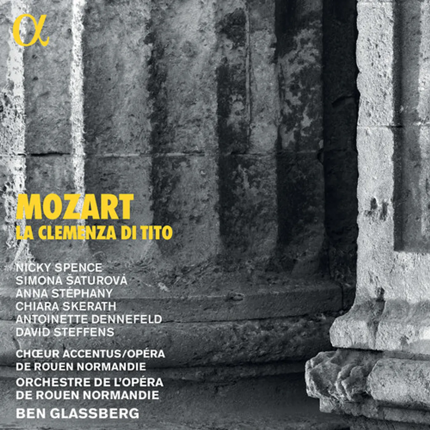 Orchestre de l'Opéra de Rouen Normandie LA CLEMENZA DI TITO CD