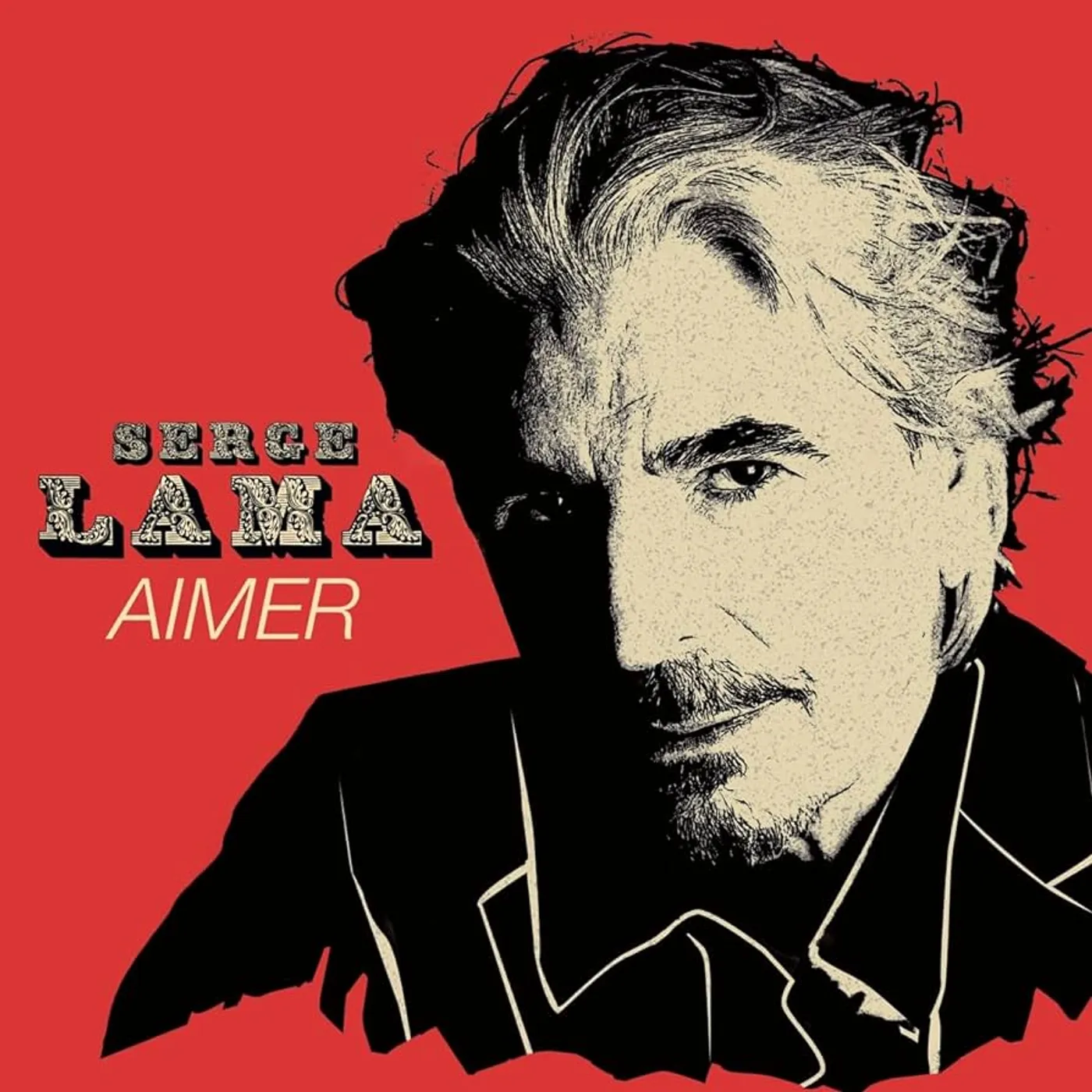 Serge Lama AIMER Vinyl Record
