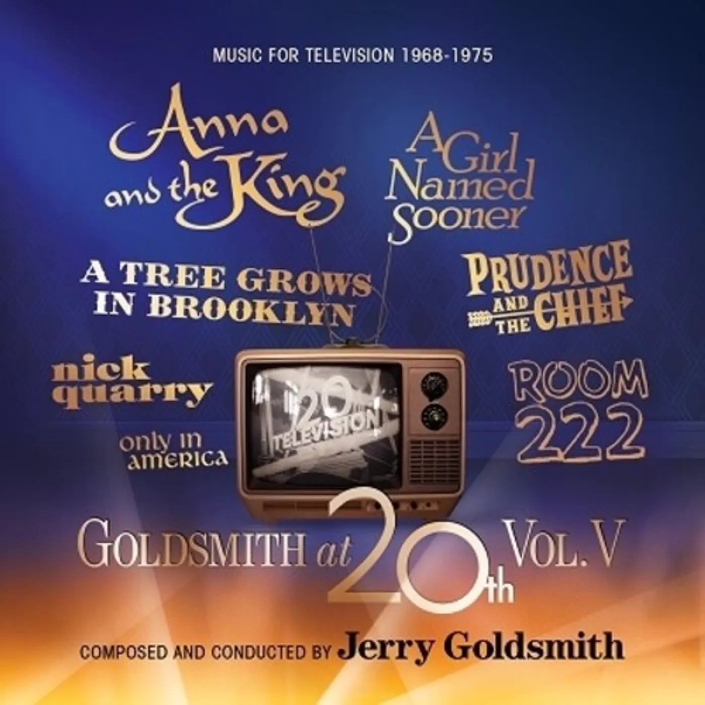 Jerry Goldsmith GOLDSMITH AT 20TH 5: MUSIC FOR TELEVISION 1968-75 CD