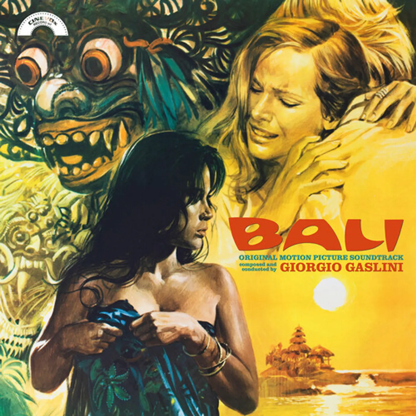 Giorgio Gaslini BALI Original Soundtrack (ORANGE VINYL) Vinyl Record