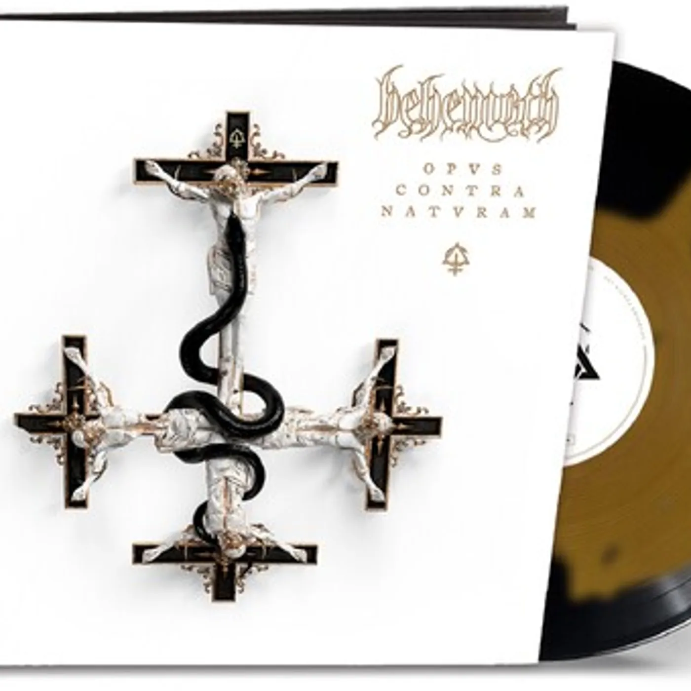 Behemoth Opvs Contra Natvram - Earbook Inkspot Vinyl Record