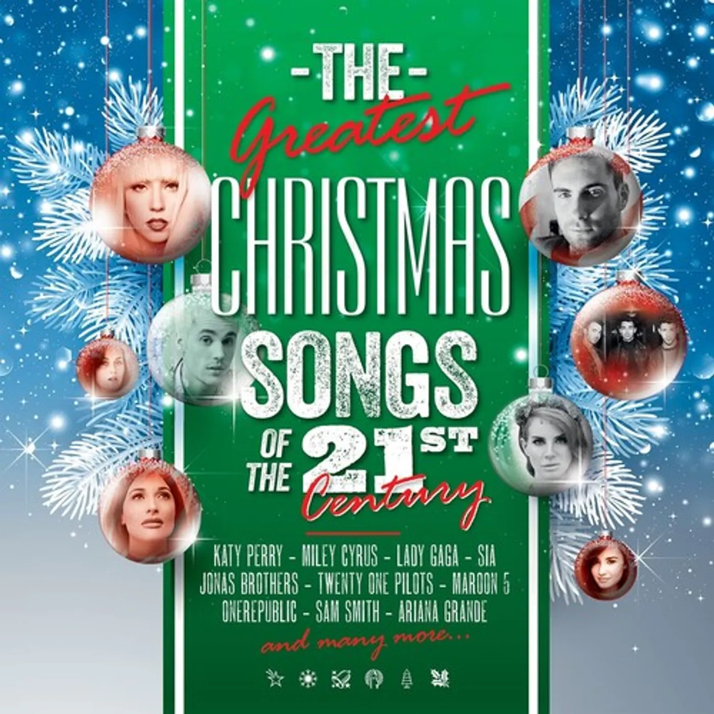Various Artists  GREATEST CHRISTMAS SONGS OF THE 21ST CENTURY (2LP/180G/1-GREEN/2-WHITE VINYL) Vinyl Record