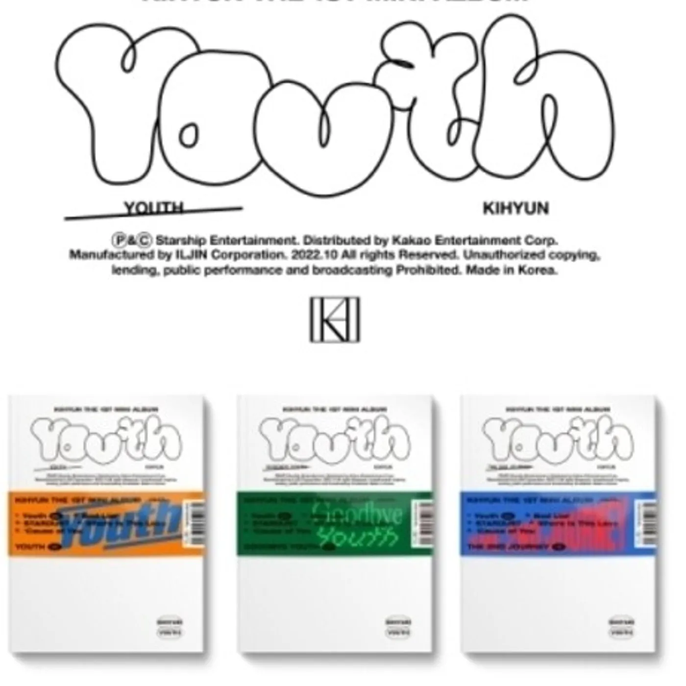 KIHYUN YOUTH CD