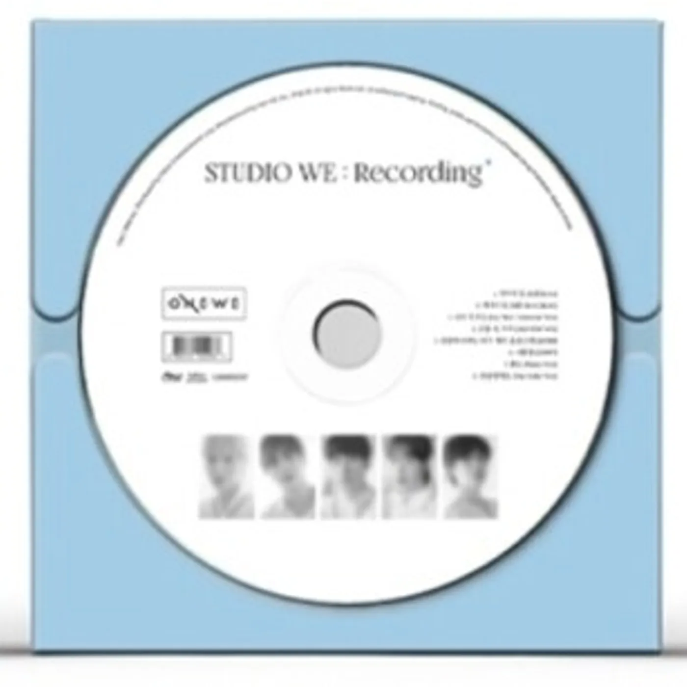 ONEWE STUDIO WE: RECORDING #3 (3RD DEMO ALBUM) CD