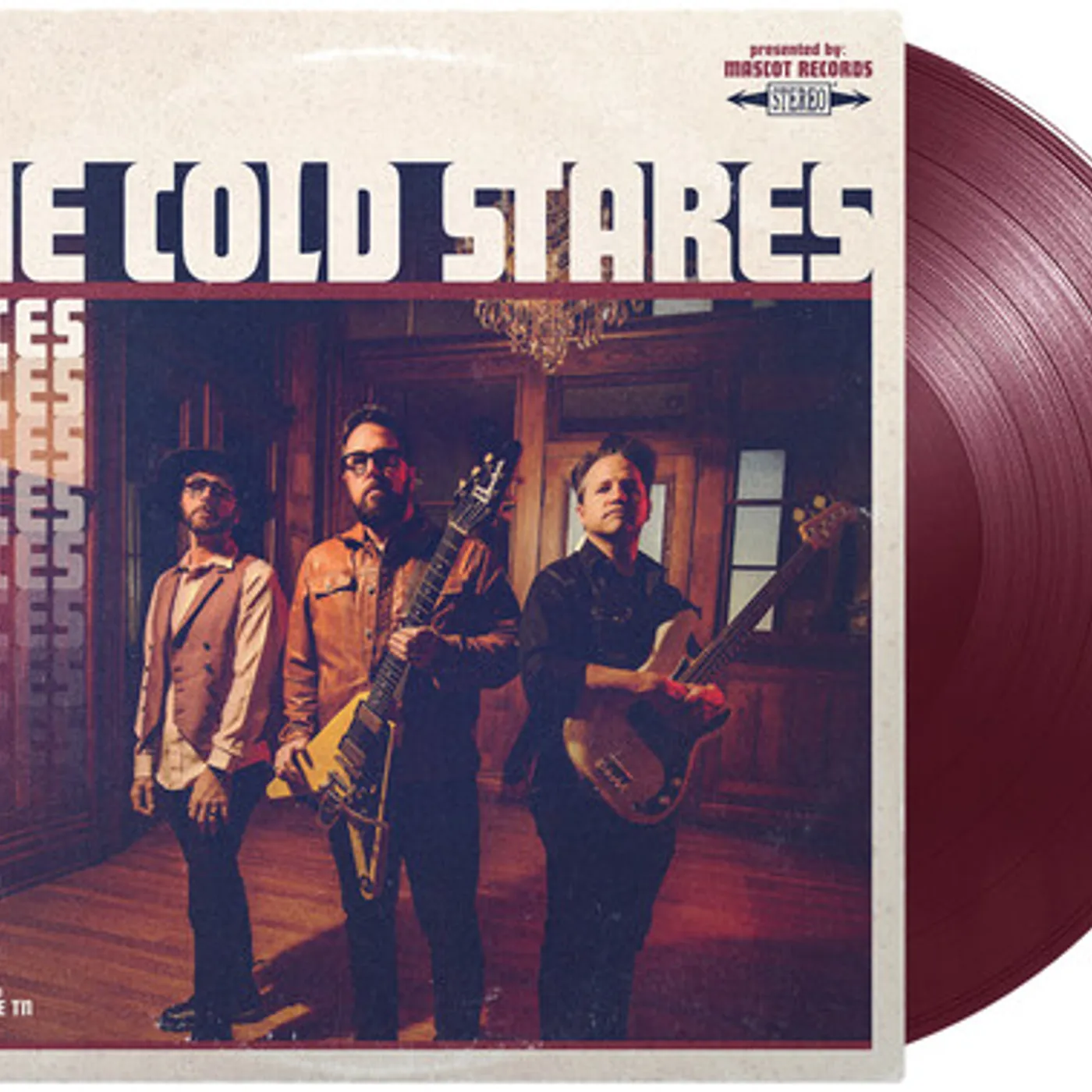 The Cold Stares Voices (Burgundy) Vinyl Record