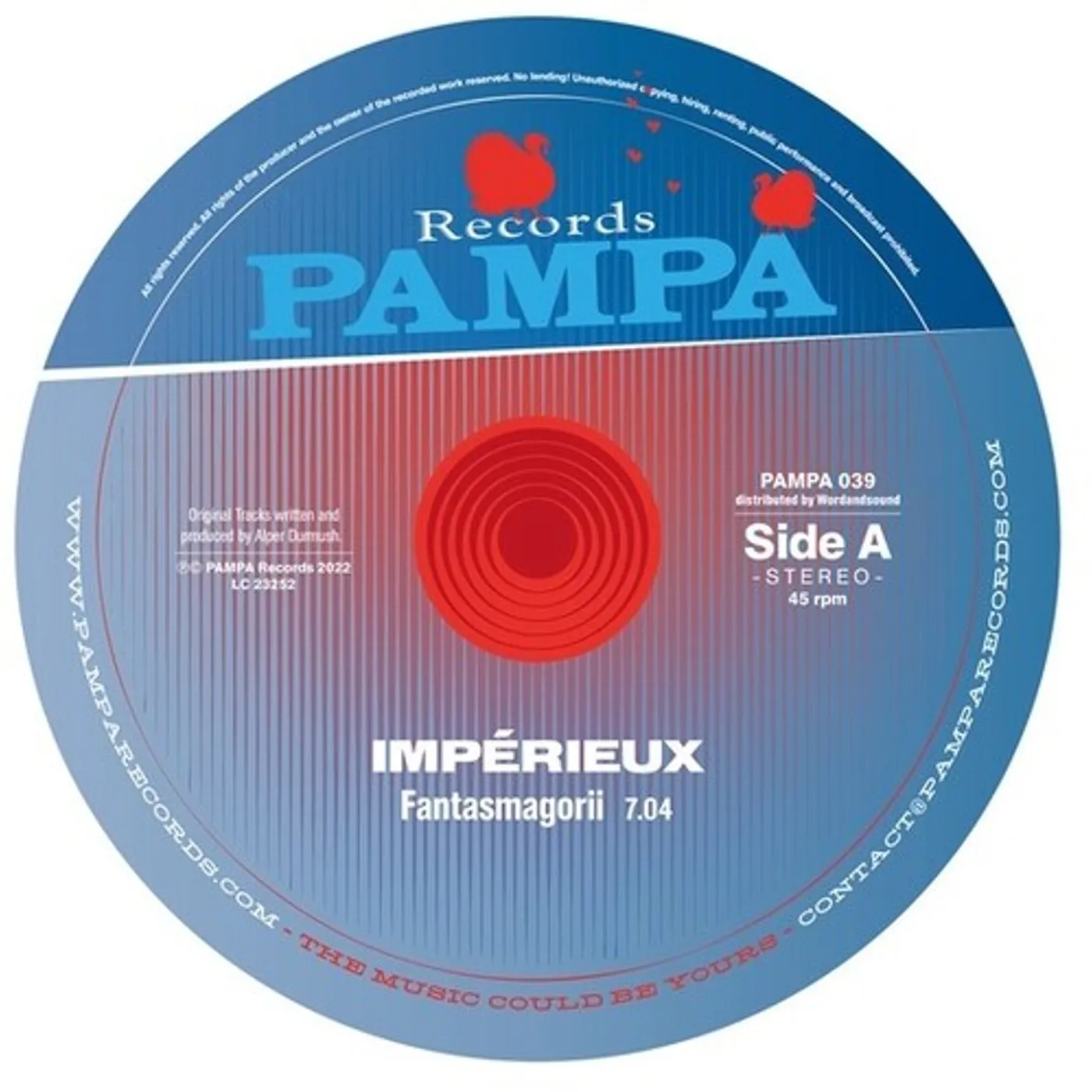 Impérieux Fantasmagorii EP Vinyl Record