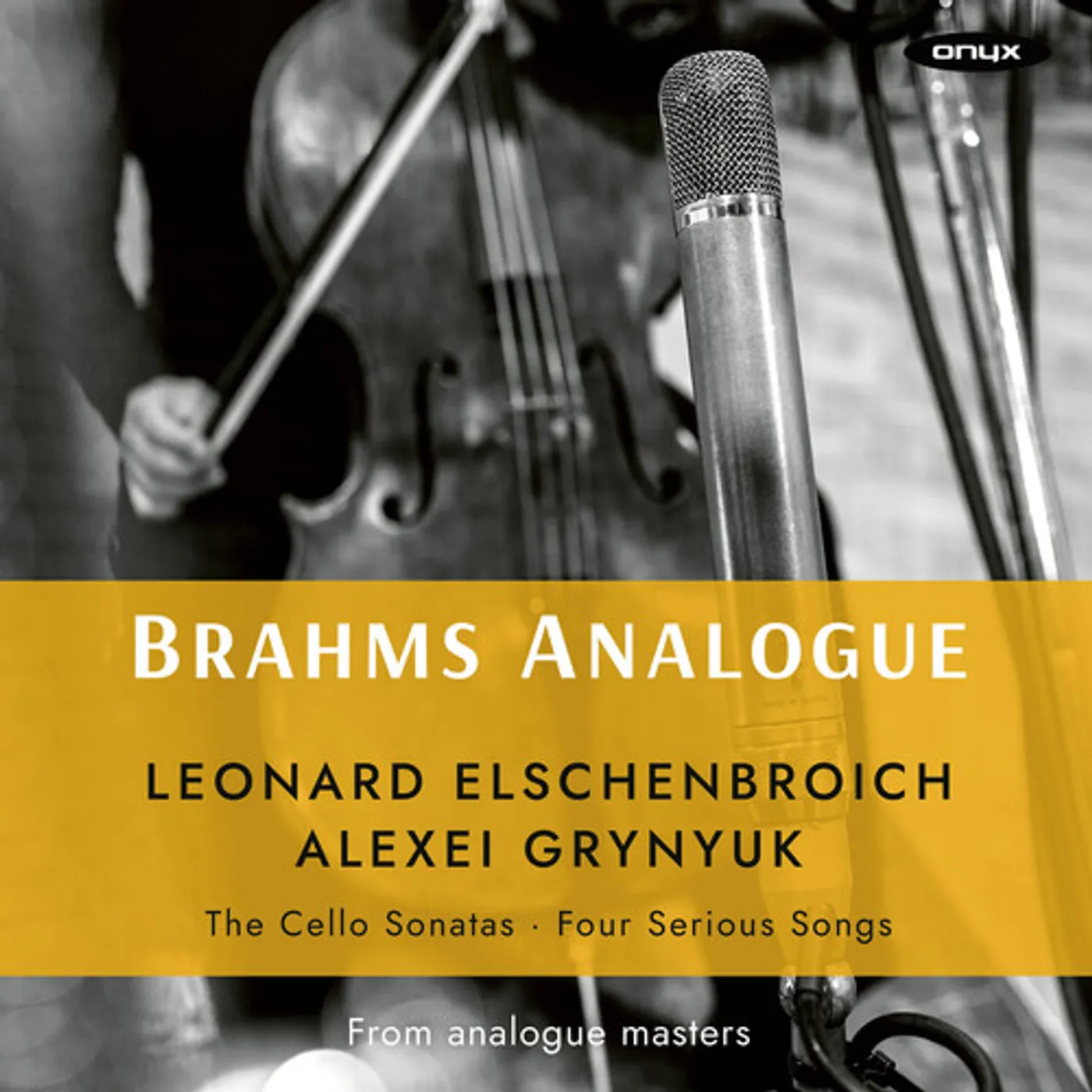 Leonard Elschenbroich BRAHMS ANALOGUE CD