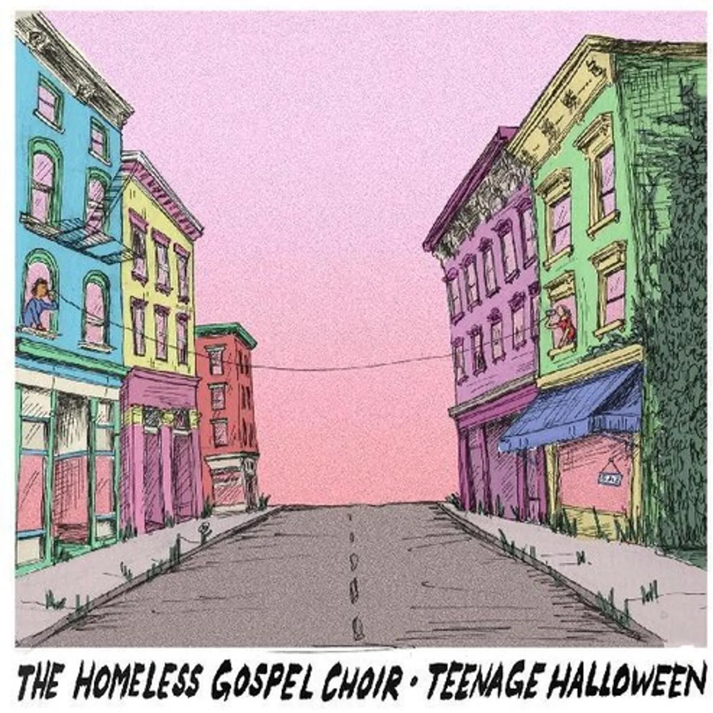 HOMELESS GOSPEL CHOIR & TEENAGE HALLOWEEN Vinyl Record